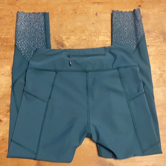 Lululemon Tight Stuff Tight II Deep Green Sz 6 - Picture 3 of 8